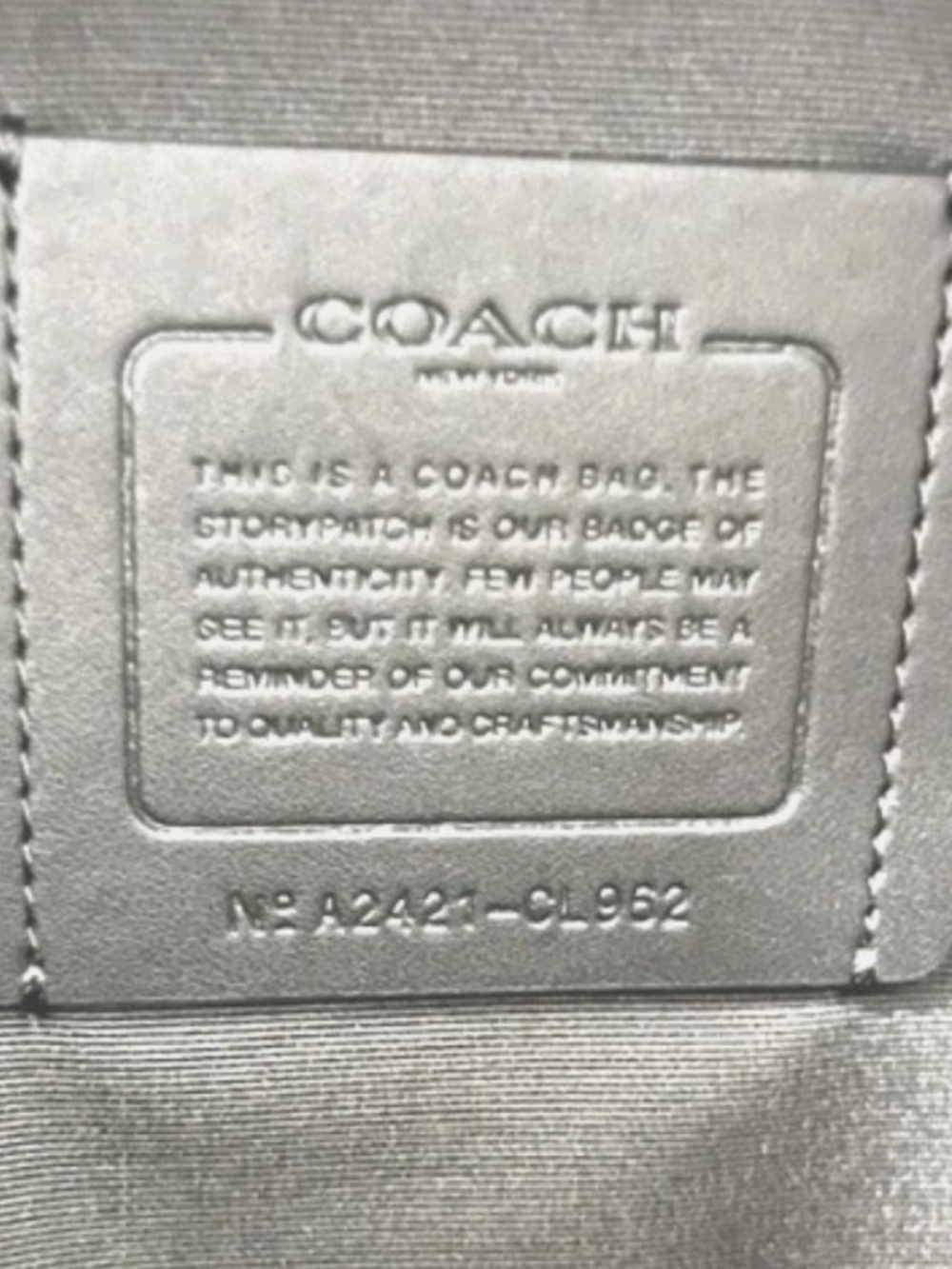 Gently Used - Coach Men’s Backpack In Signature Charcoal/Black - Picture 8 of 11